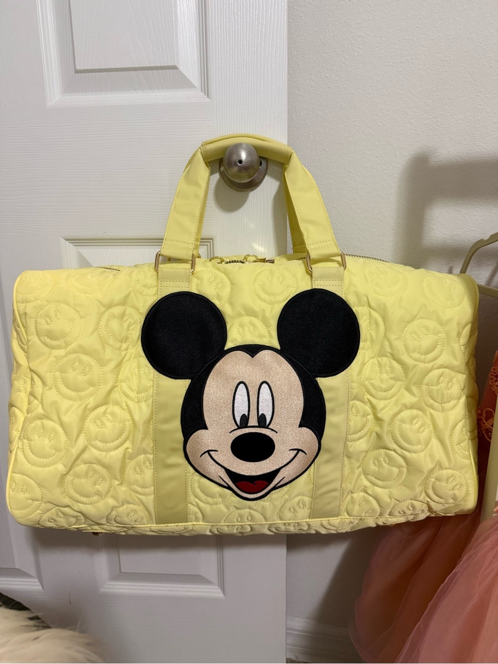 Stoney Clover Lane x Disney FABLE 10” Mickey Mouse patched classic duffle